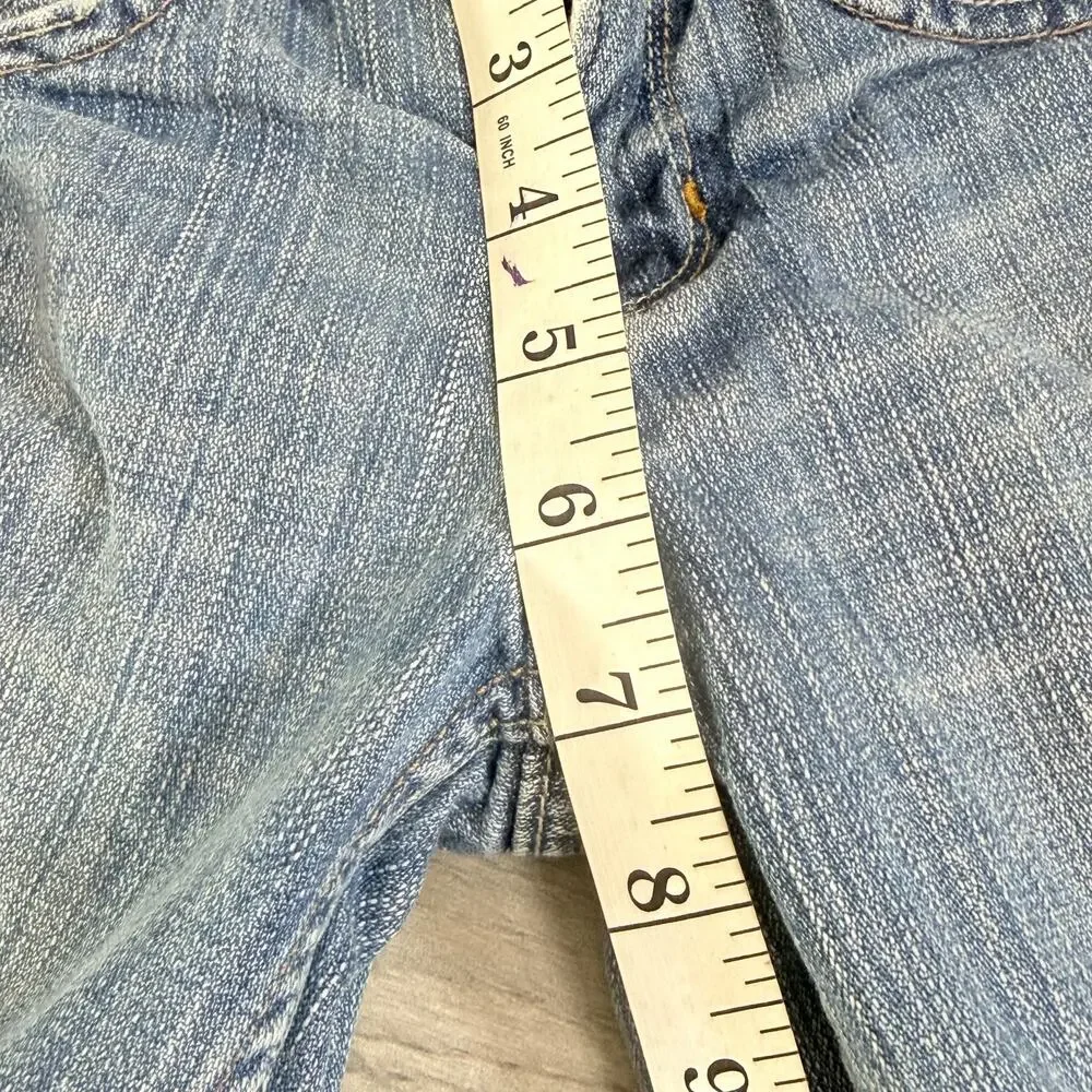 Vtg Gap Loose Fit Jeans Size 3 Toddler Fleece Lined Adjustable Waist Y2K 2006